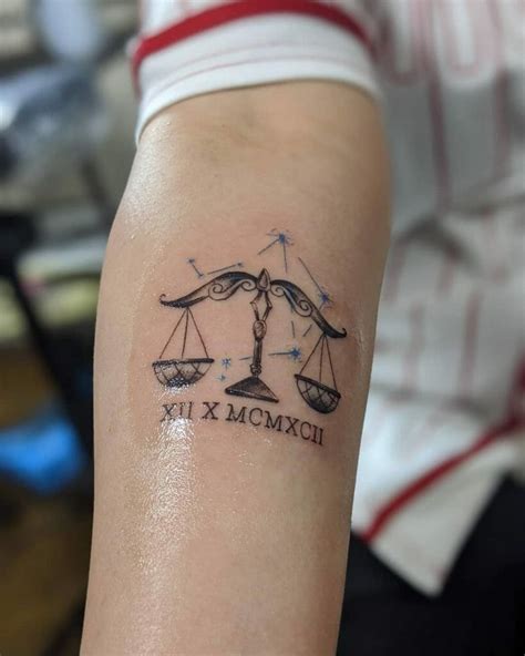 libra tattoo images.